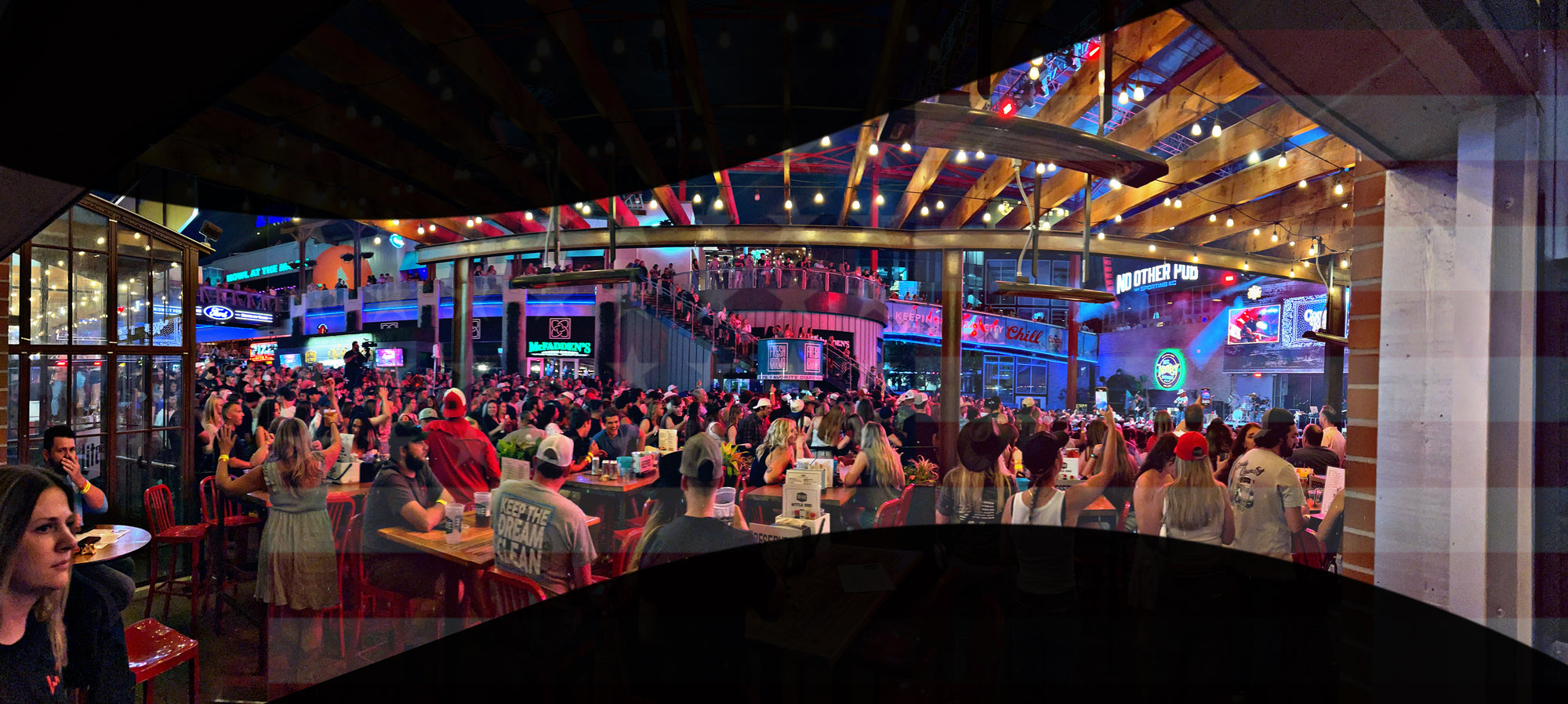 Kansas City Power & Light District. Event Banners and Graphic Design Kansas City FIFA 2026