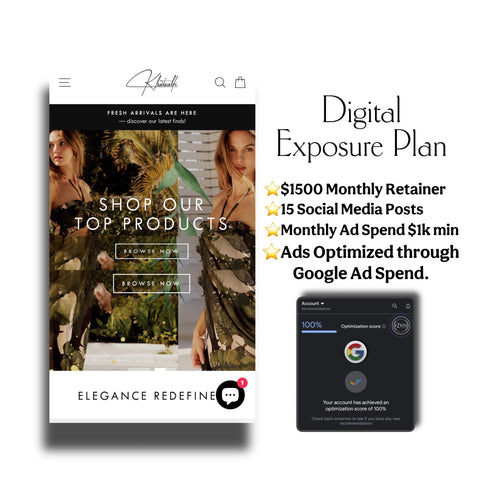 4 month All inclusive Google Ad Spend / Optimized